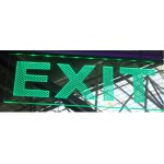 Lampa de urgenta Exit transparenta